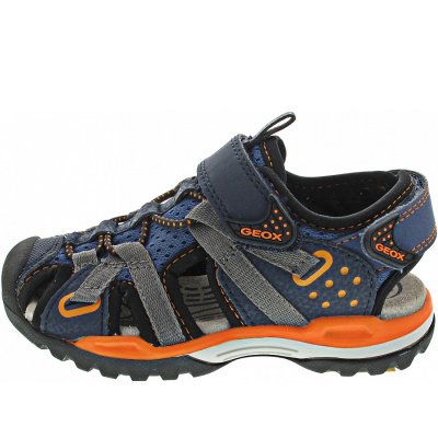 Geox Borealis Boy Sandale in dk avio - orange