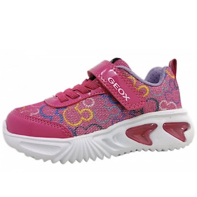 Geox Assisster Girl Klettschuh in C8238 fuchsia