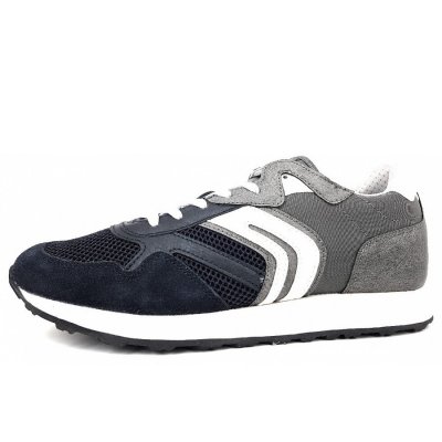 Geox U Vincit Sneaker in C0661 navy/grey