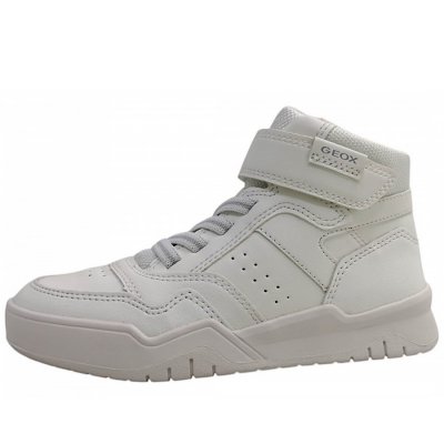 Geox J Perth B F Schnürstiefel in C1000 white Geox J Perth B F Schnürstiefel in C1000 white
