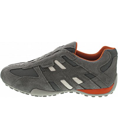 Geox Snake Slipper in grey-anthracite Geox Snake Slipper in grey-anthracite