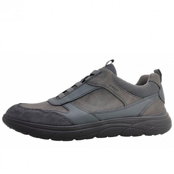Geox sportlicher Schnürer in graphite C1115