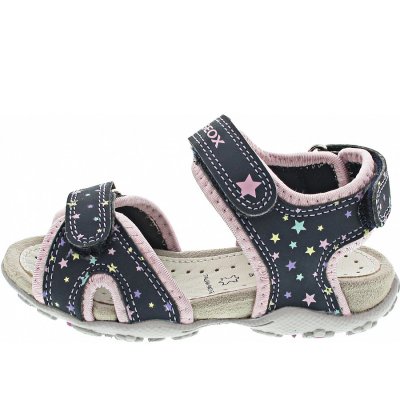 Geox Roxanne Sandale in navy-pink