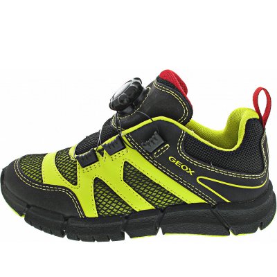Geox Flexyper Boy Sneaker in lime-black Geox Flexyper Boy Sneaker in lime-black