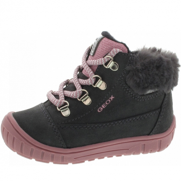 Geox Omar Girl Winterstiefel in dk grey