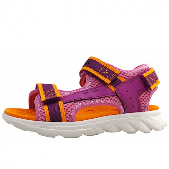 Geox Airadyum Sandale in fuchsia/orange C8345