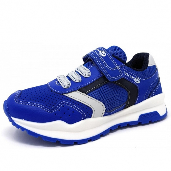 Geox J Cordian B Klettschuh in blau