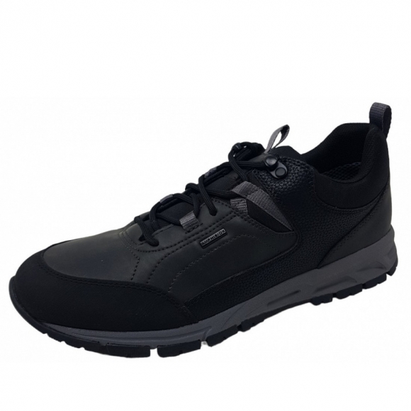 Geox U Doray sportlicher Schnürer in black