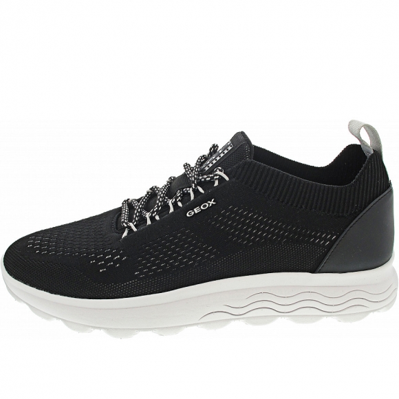 Geox Spherica sportlicher Schnürer in black