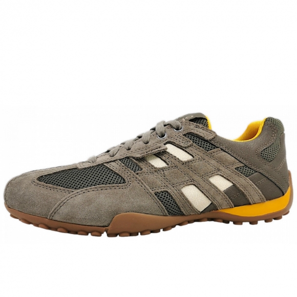 Geox U Snake A Schnürer in C1BH6 dove grey/taupe