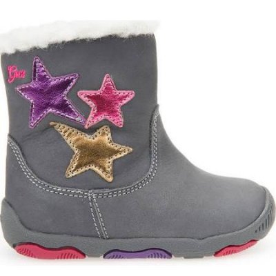 Geox Nubuk grau Stiefel in grau Geox Nubuk grau Stiefel in grau