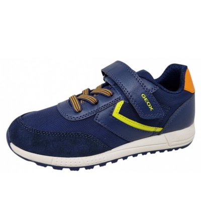 Geox Alben Klettschuh in navy lime Geox Alben Klettschuh in navy lime