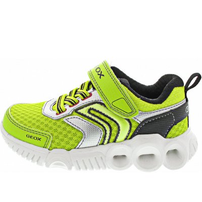 Geox Wroom Boy Klettschuh in lime-black Geox Wroom Boy Klettschuh in lime-black