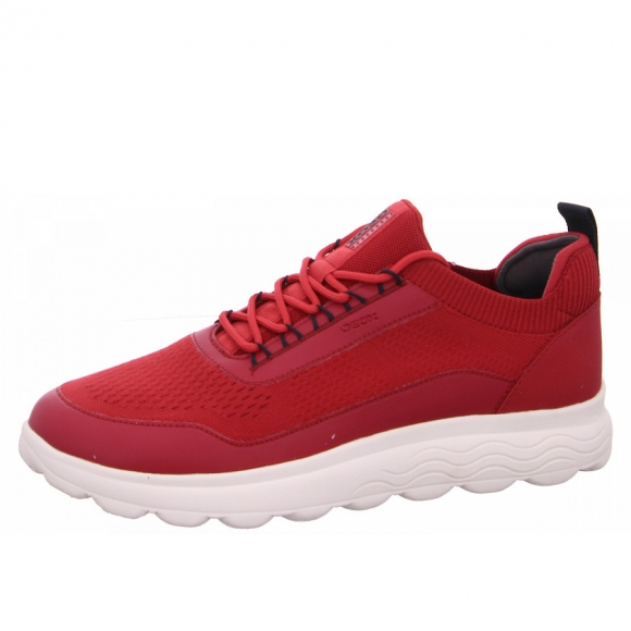Geox Spherica Schnürer in C7004 dk.red