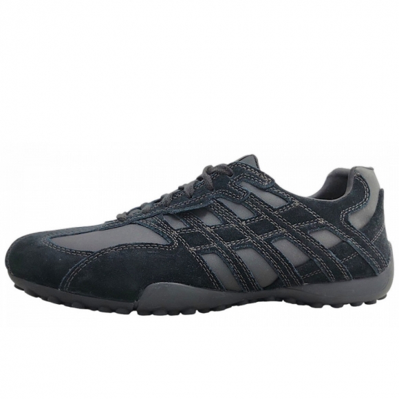 Geox Snake Original sportlicher Schnürer in black C9999