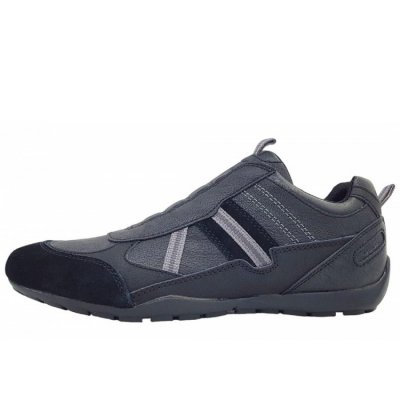 Geox U RAVEX U RAVEX B - WRINK Slipper in C9270 black/ anthracite