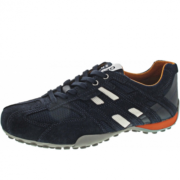 Geox Uomo Snake Sneaker in navy