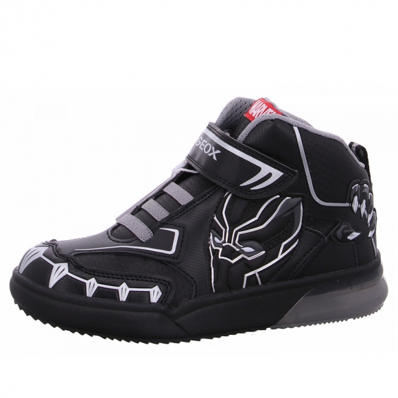 Geox J Gray Jay Sneaker high in C0039 black