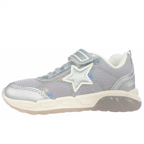 Geox Spaziale Klettschuh in C1007 silver