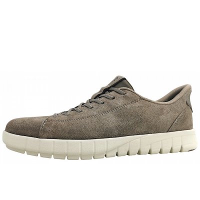 Geox Flextride Plus Slipper in dove grey C1018