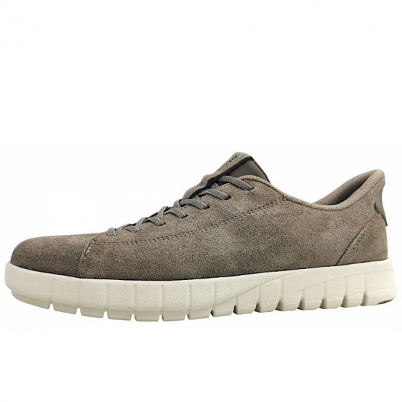 Geox Flextride Plus Slipper in dove grey C1018