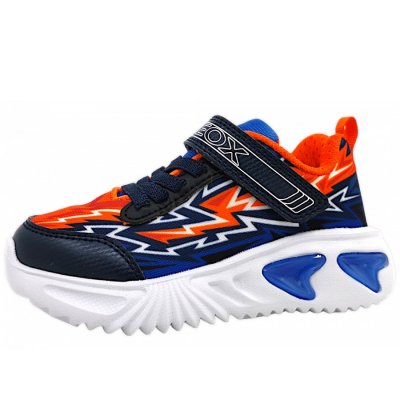Geox Assister Bay Klettschuh in C0820 navy/orange Geox Assister Bay Klettschuh in C0820 navy/orange