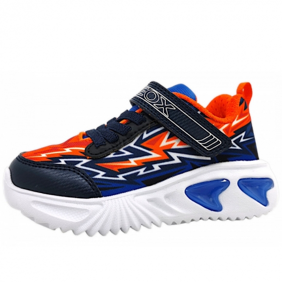 Geox Assister Bay Klettschuh in C0820 navy/orange