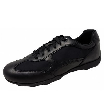Geox Snake 2.0 sportlicher Schnürer in black