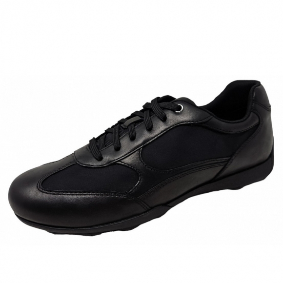 Geox Snake 2.0 sportlicher Schnürer in black