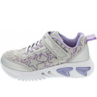 Geox Assister Girl Klettschuh in silver-lilac