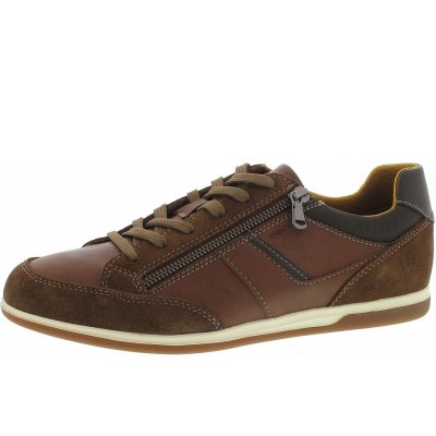 Geox Renan Schnürschuhe in cognac-browncotto