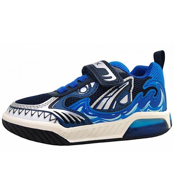 Geox Inek Klettschuh in navy/lt. bkue C0693