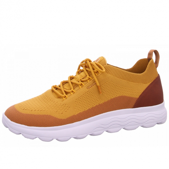 Geox Spherica Schnürer in C4118 ochre beige