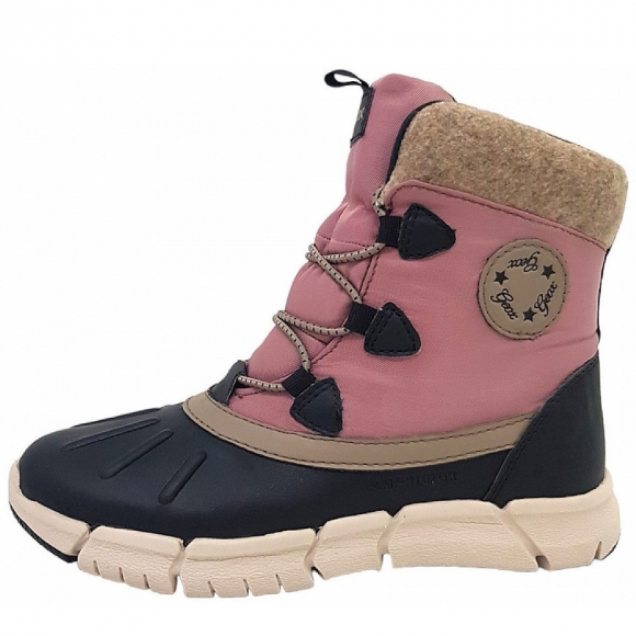 Geox Flexy per Stiefel in C9231 black/ pink