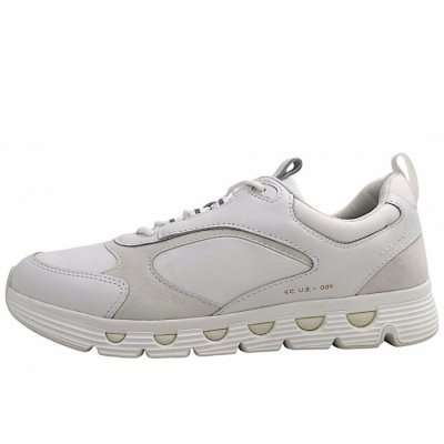 Geox Ecub-4 A sportlicher Schnürer in C1352 white/offwhite