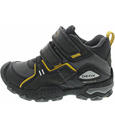 Geox Buller Klettstiefel in black-dk yellow Geox Buller Klettstiefel in black-dk yellow