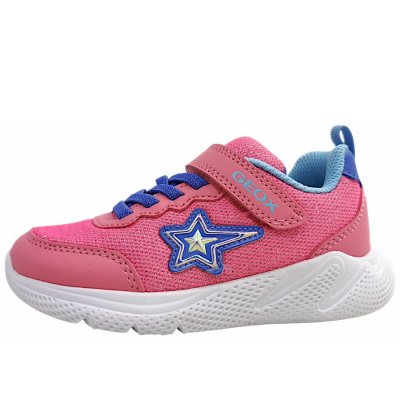Geox Sprintye Girl Klettschuh in pink/indigo CE84V