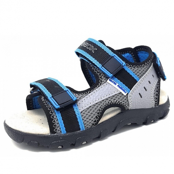 Geox Strada Sandale in C2276 Grey