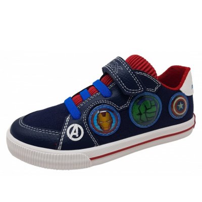 Geox Spiderman Halbschuh in black navy red