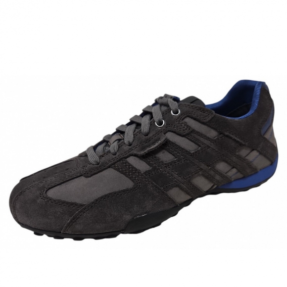 Geox Snake sportlicher Schnürer in graphit blau