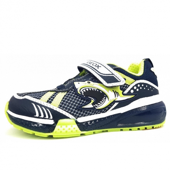 Geox Bayonyc Klettschuh in CO749 navy/lime