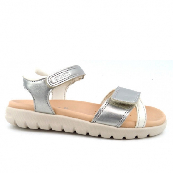 Geox J SANDAL SOLEIMA GIRL Sandale in SILVER/WHITE