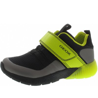 Geox Sveth Boy Halbschuhe in black-lime