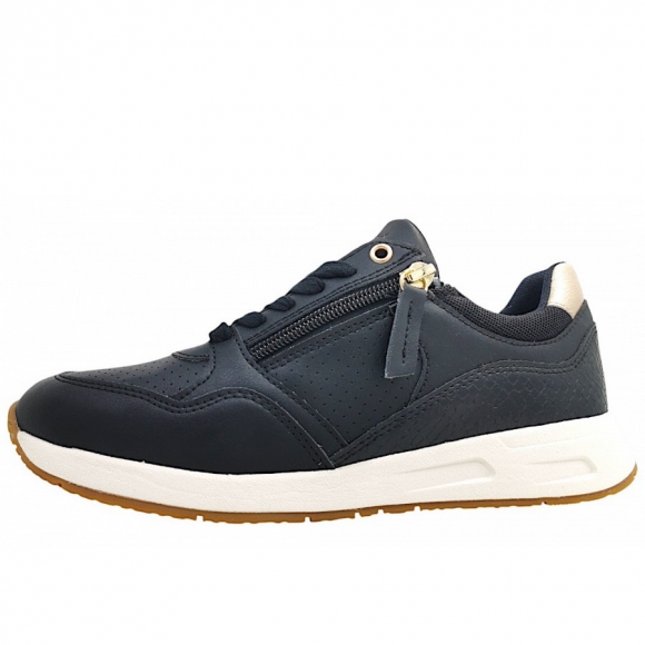 Geox Bulmy sportlicher Schnürer in black C9997