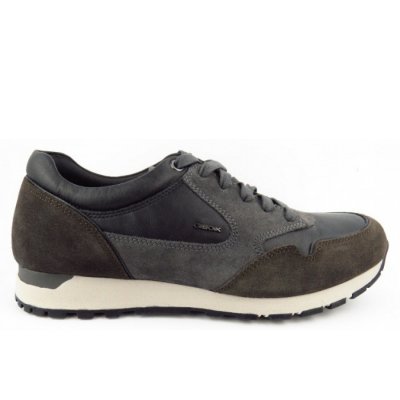 Geox U Emildon B Sneaker in black/dk. grey
