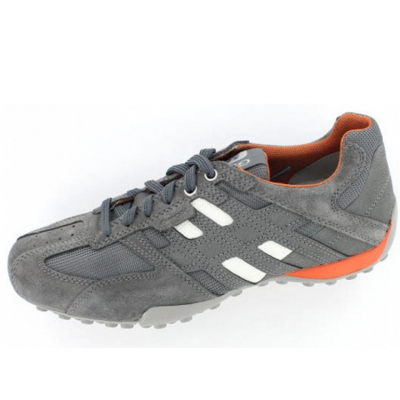 Geox Uomo Snake Sneaker Sneaker in lt. grey/anthracite