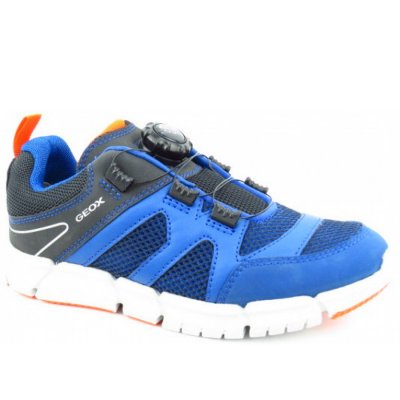 Geox J FLEXYPER BOY Sneaker in ROYAL/BLACK