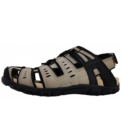 Geox UOMO SANDAL STRADA Trekkingschuh in C6738 lt.Taupe Geox UOMO SANDAL STRADA Trekkingschuh in C6738 lt.Taupe