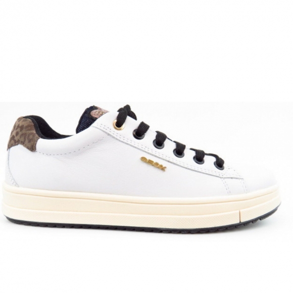 Geox J REBECCA G. F - NAPPA Sneaker in WHITE