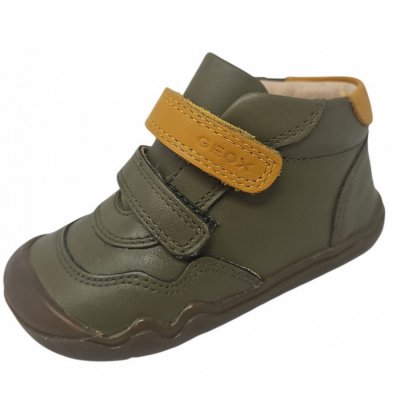 Geox Steppie Up Barefoot Lauflernschuh in pistachio